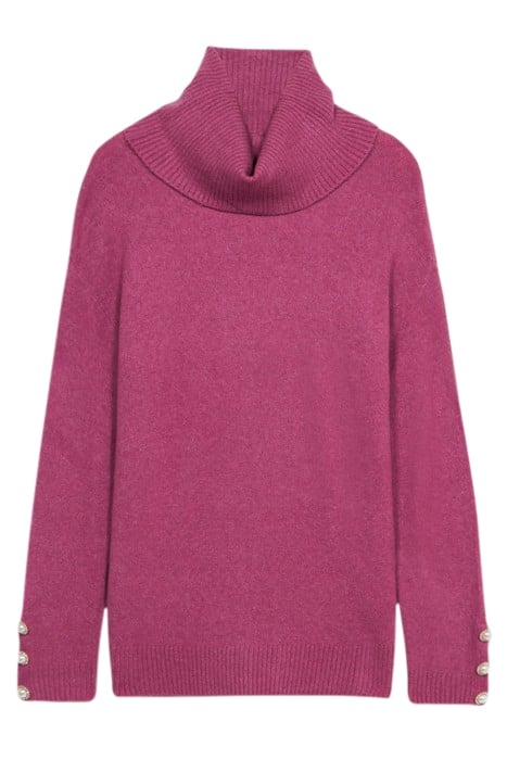 Wool blend sweater with jewel buttons 4