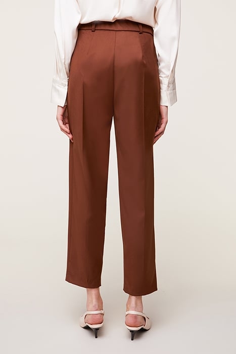 FLOWING TROUSERS WITH DARTS NATURAL 2