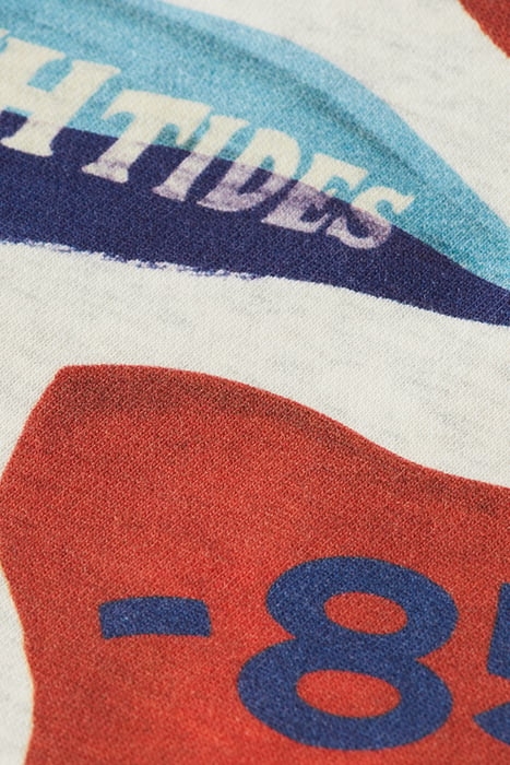 RELAXED-FIT ALL-OVER PRINTED HOODIE FLAG PRINT 3