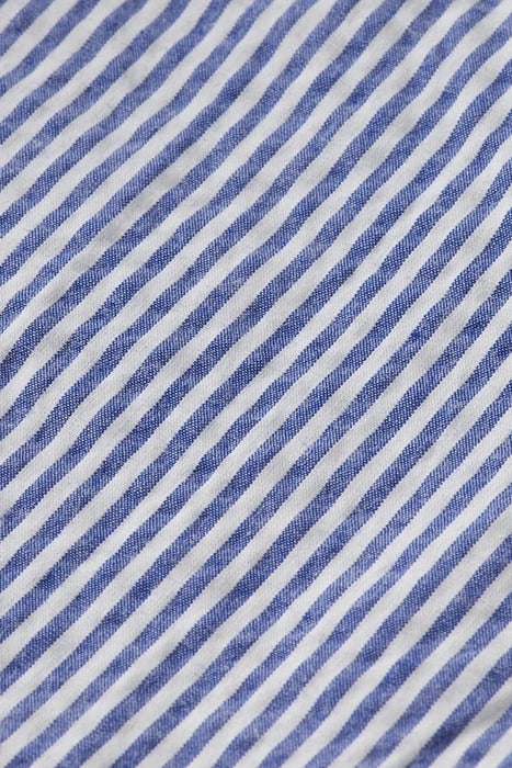 MID LENGTH - SEERSUCKER CHINO SHORTS BLUE STRIPE 3