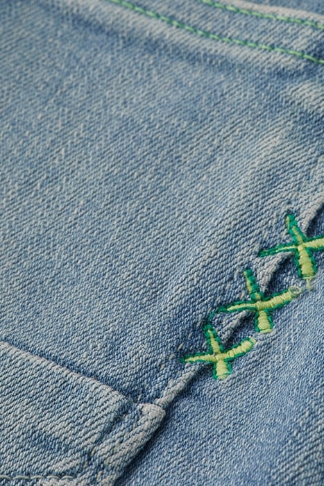 STRUMMER SLIM JEANS - GREEN WAVE 3