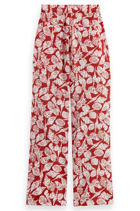 GIA SHELL BATIK PRINTED PANT SHELL BATIK TERRACOTTA 4