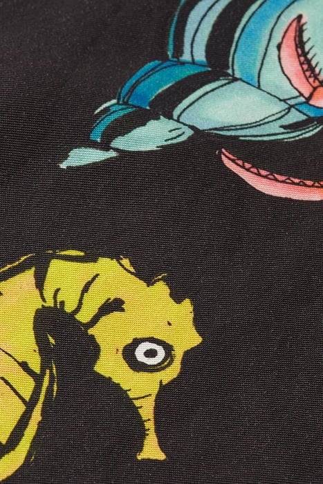 CAMPSHIRT WITH PLACEMENT PRINT EVENING BLACK 3