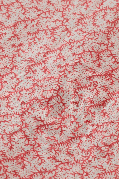 ALL OVER PRINTED MINI DRESS CORAL 3