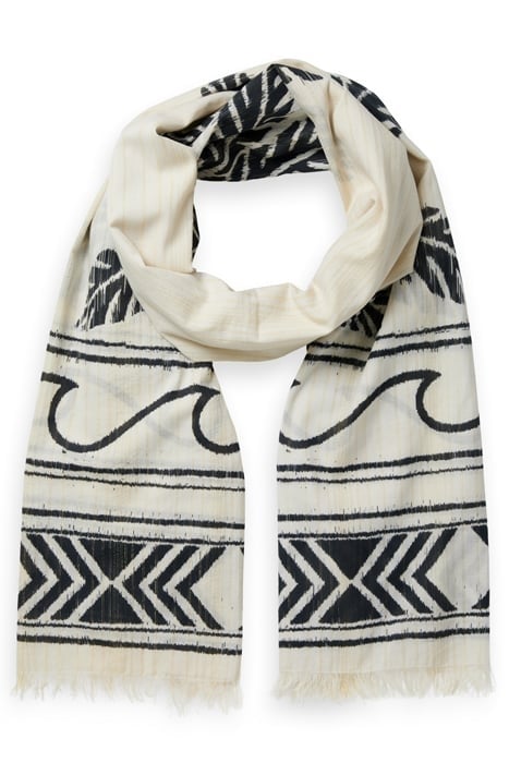 SWIM CAPSULE - SARONG WITH PRINT PALM WAVE BORDER 1