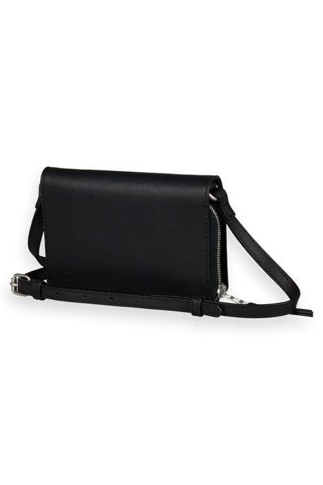 CROSSBODY WALLET WITH RIVETS BLACK 2