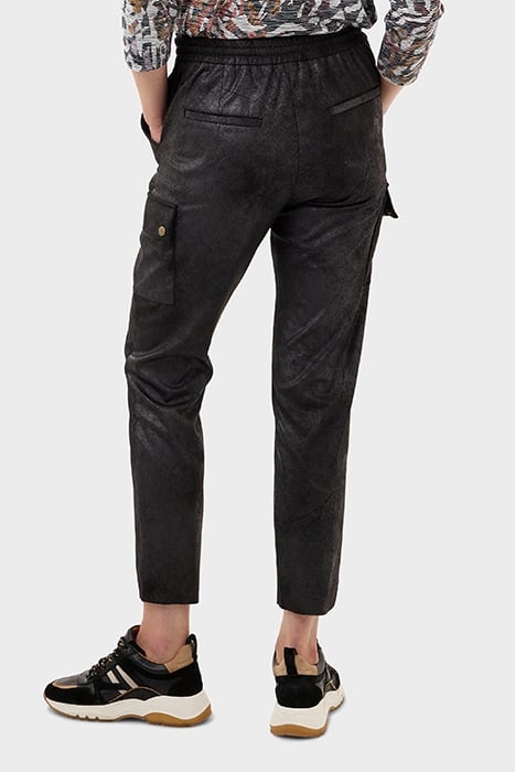 TROUSER WOVEN LONG 24001828 ALMOST BLACK 2