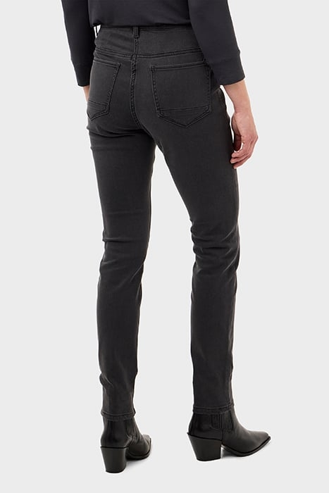 TROUSER WOVEN LONG 24001833 ALMOST BLACK 2