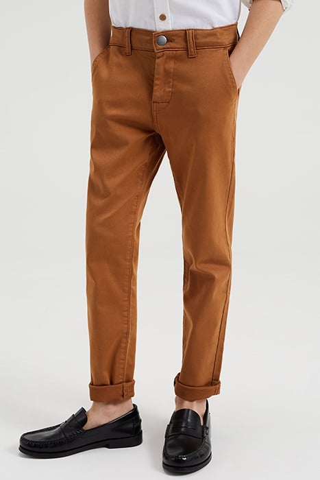 CHINO CINNAMON BROWN 1
