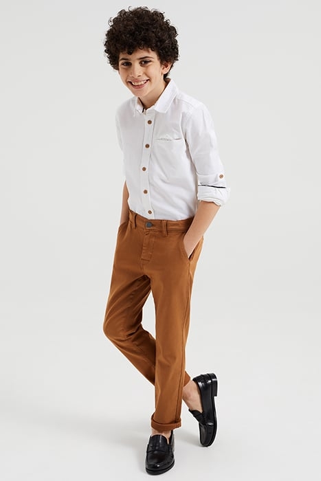CHINO CINNAMON BROWN 2