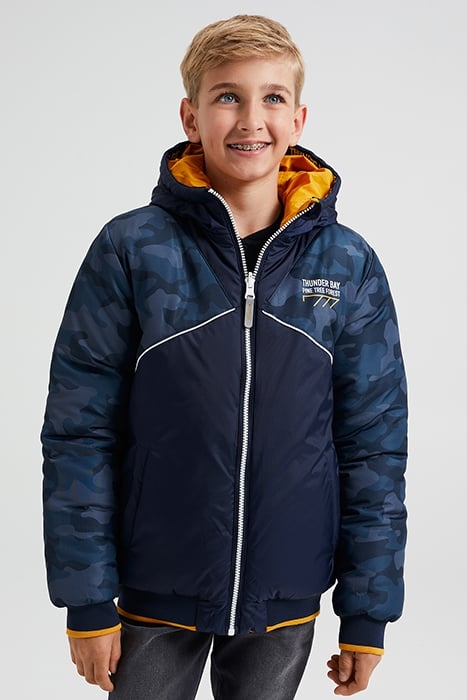 JACKET REVERSIBLE BOMBER DARK BLUE 1