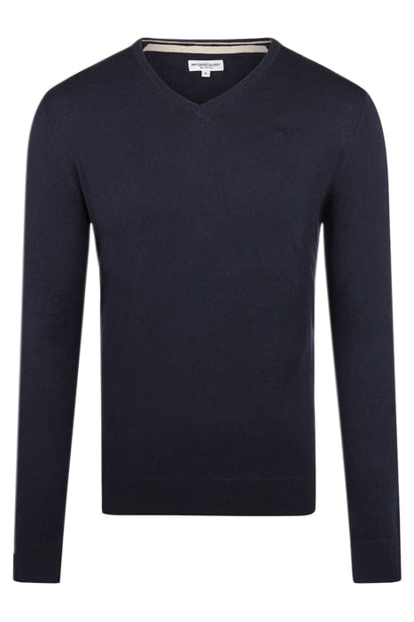 V-NECK SWEATER NAVY 1