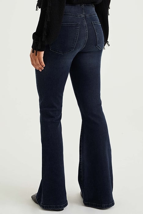 5-POCKET HIGH WAIST DARK BLUE 2