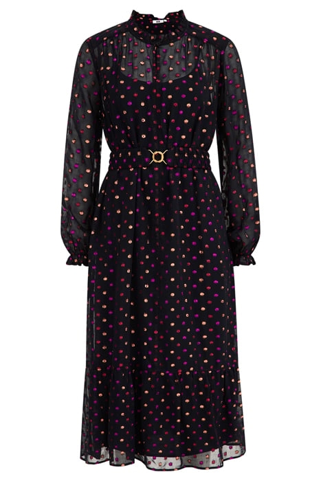 DRESS MID LENGTH BLACK 3