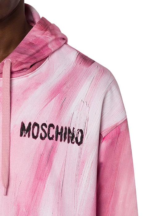 PAINTING HOODIE PINK 4