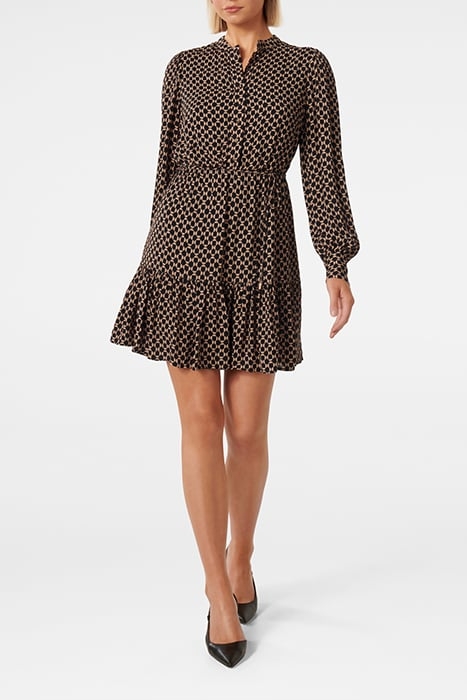 SHIRI BELTED DRESS WINTON GEO 3