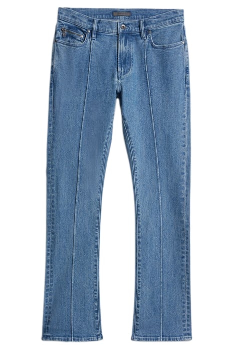 SLIM FIT BOOT CUT JEANS WITH ZIP TICKET DUTCH BLUE 1
