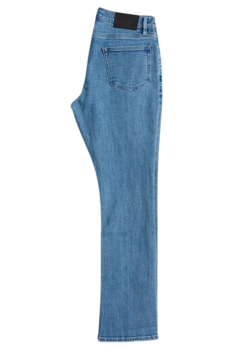 SLIM FIT BOOT CUT JEANS WITH ZIP TICKET DUTCH BLUE 2