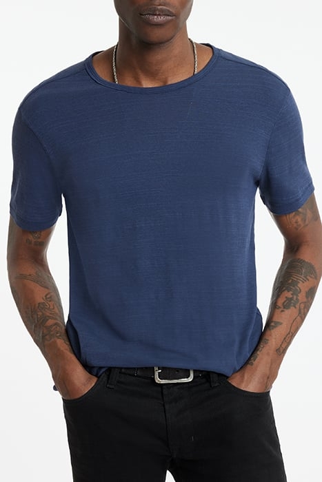 WINONA REGULAR FIT SS CREWNECK INK BLUE 1