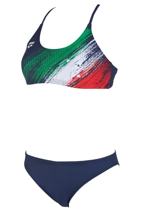 W ITALY FIN TWO PIECES NAVY-ROYAL 3