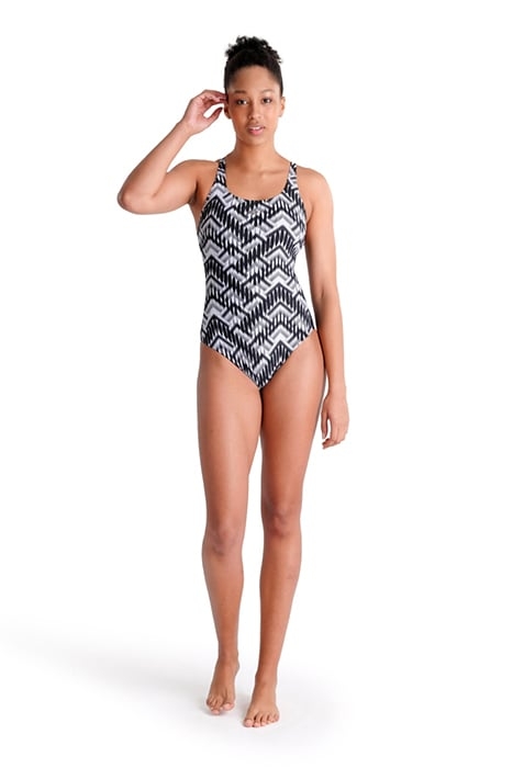 WOMEN'S BODYLIFT SWIMSUIT EMMA CRADLE BA BLACK MULTI-BLACK 3