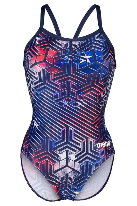 WOMEN'S ARENA KIKKO PRO SWIMSUIT LIGHTDR US FLAG 4