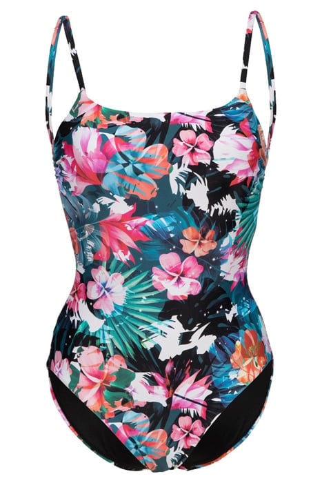 WOMEN'S ARENA SWIMSUIT U BACK ALLOVER GALAPAGOS MULTI 4