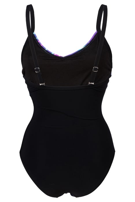 WOMEN'S BODYLIFT SWIMSUIT MICHELA LIGHT BLACK-MULTI 5