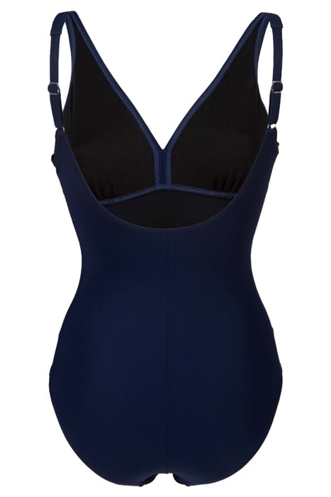 WOMENT'S BODYLIFT SWIMSUIT MAURA U BACK NAVY 2