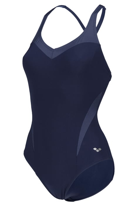 W ISABEL LIGHT CROSS BACK ONE PIECE R NAVY-BRIGHT BLUE 3
