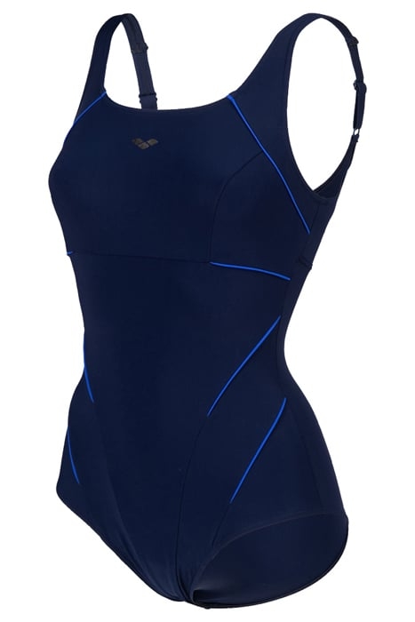W JEWEL ONE PIECE LOW C CUP R NAVY-BRIGHT BLUE 3