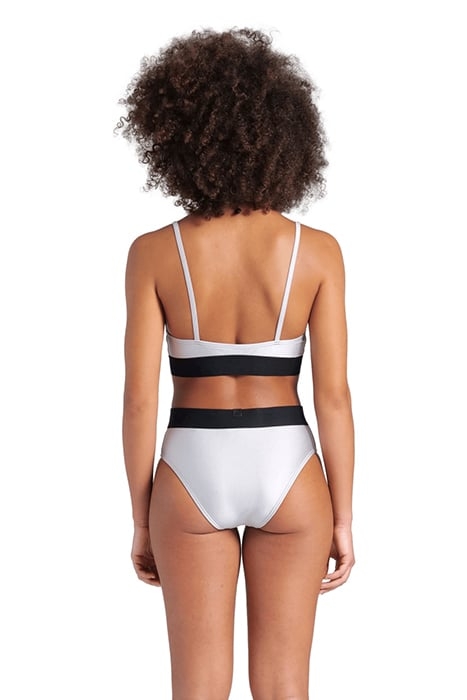 WOMEN'S ARENA BICOLORE ELASTIC BRASSIERE SILVER 2