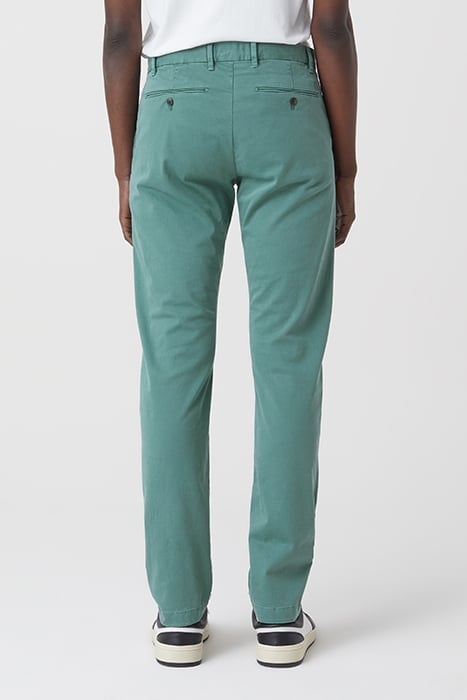 CLIFTON SLIM PANTS DARK JADE 2
