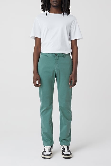 CLIFTON SLIM PANTS DARK JADE 3