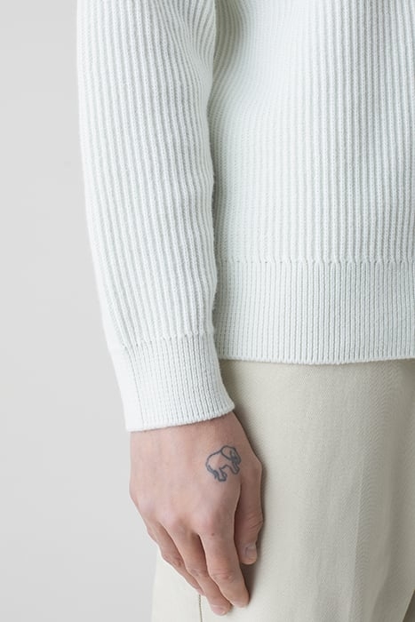 KNITTED JUMPER MARBLE WHITE 5