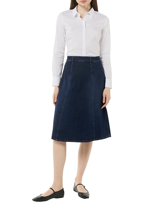 COMMA SKIRT-SHORT BLUE DENIM 1