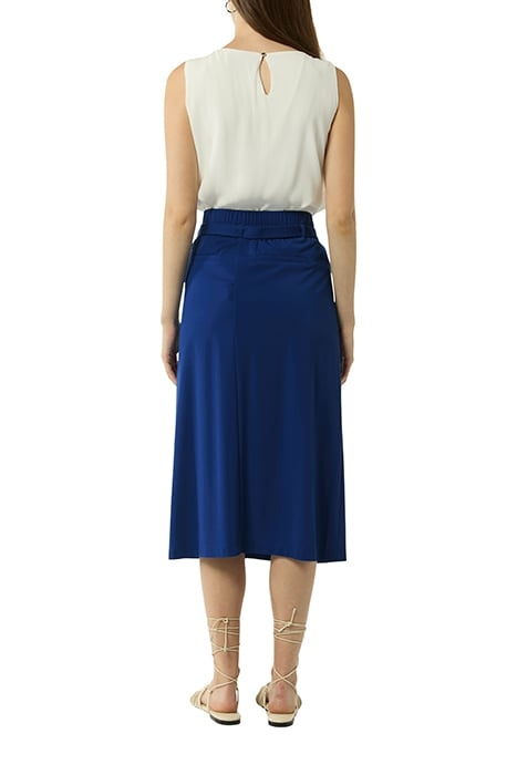 COMMA SKIRT-LONG BLUE 3