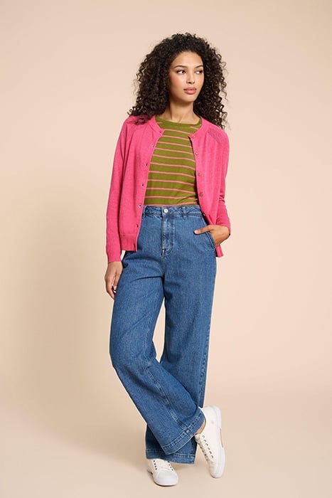 LULU CARDI MID PINK 1