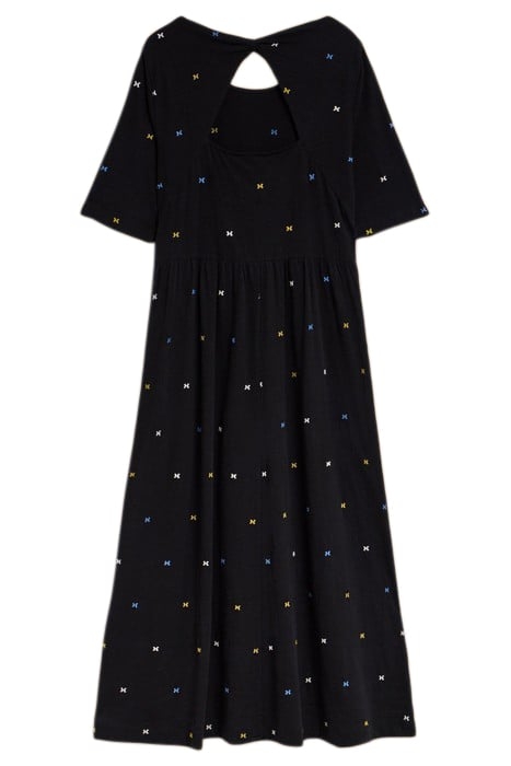 ADDISON EMBROIDERED DRE BLACK 3