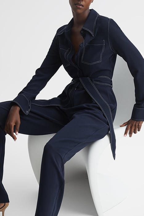 LARA-PREMIUM FITTED JUMPS NAVY 6