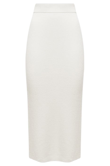 FERN-KNITTED SKIRT CREAM 4