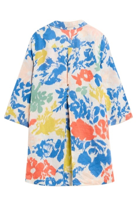 BLAIRE LINEN TUNIC IVORY 2