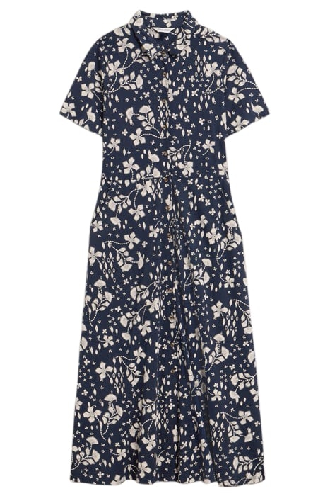 RUA JERSEY SHIRT DRE NAVY PRINTED 2