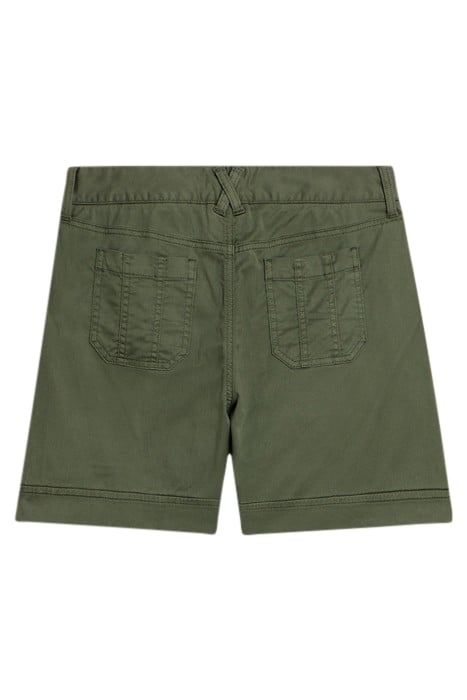 MOLLIE COMBAT SHORTS MID GREEN 3