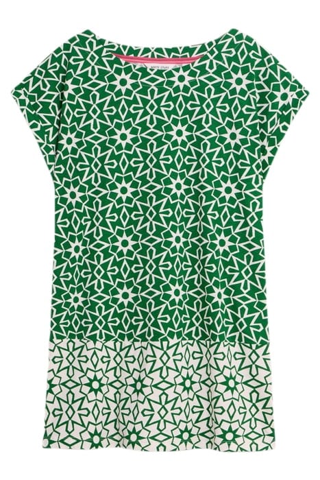 CARRIE TUNIC GREEN PRINTED 2
