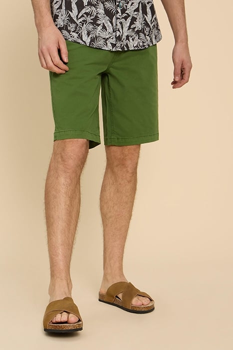 SUTTON CHINO SHORT BRIGHT GREEN 1