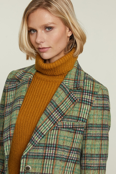 MULTI CHECKED BLAZER 3