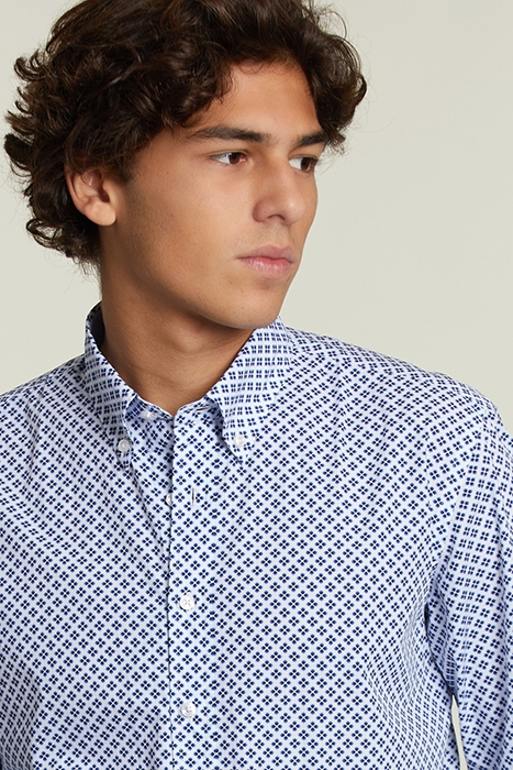 SLIM FIT DOTTED SHIRT MULTI 3