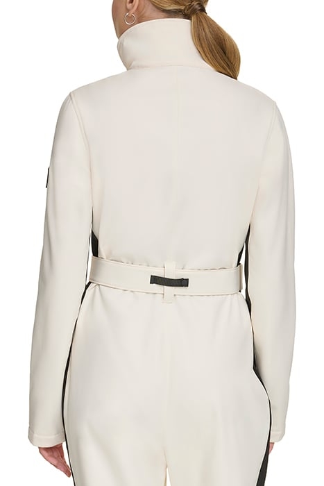 BELTED ONE PIECE SKI WHITE 4