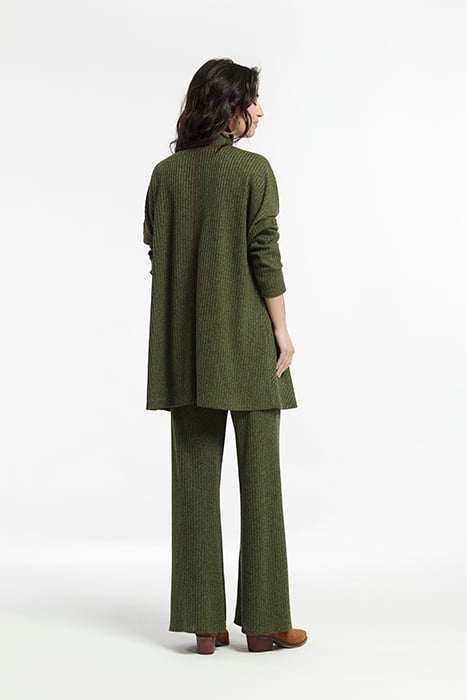 LUREX MELANGE KNIT WIDE KNITIED MISCA JACKET GREENSTITCHESTA 3